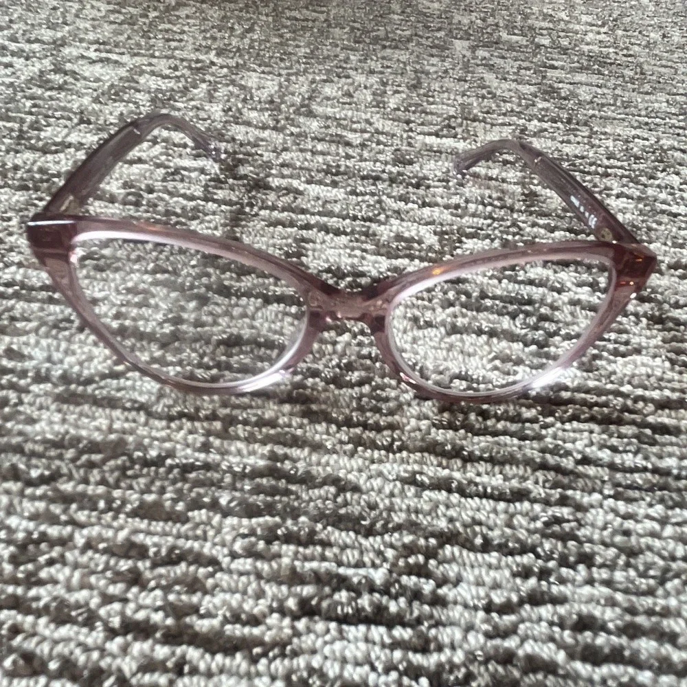 kate spade new york KALIE Cat Eye Pink Glitter Full Rim 53-16-140